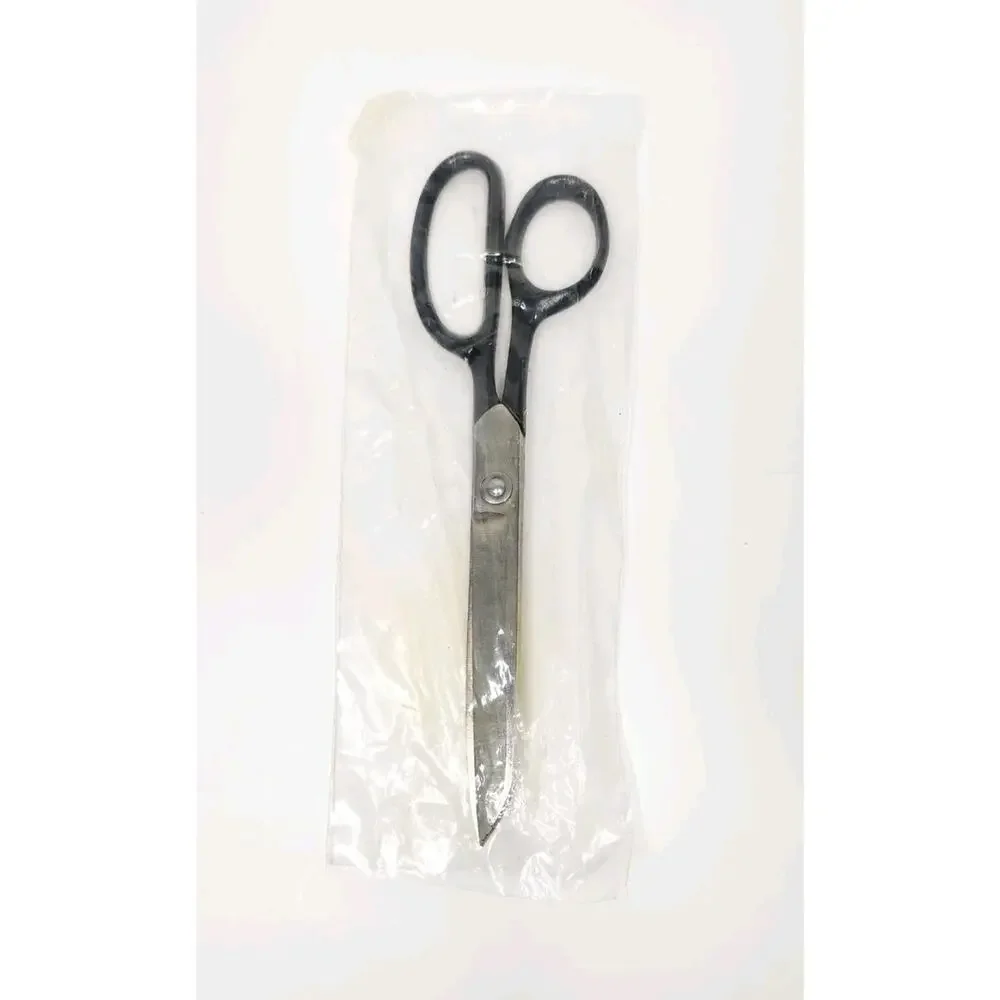 Vintage Industrial Dressmaker Fabric Shears 8 In Sealed Plastic